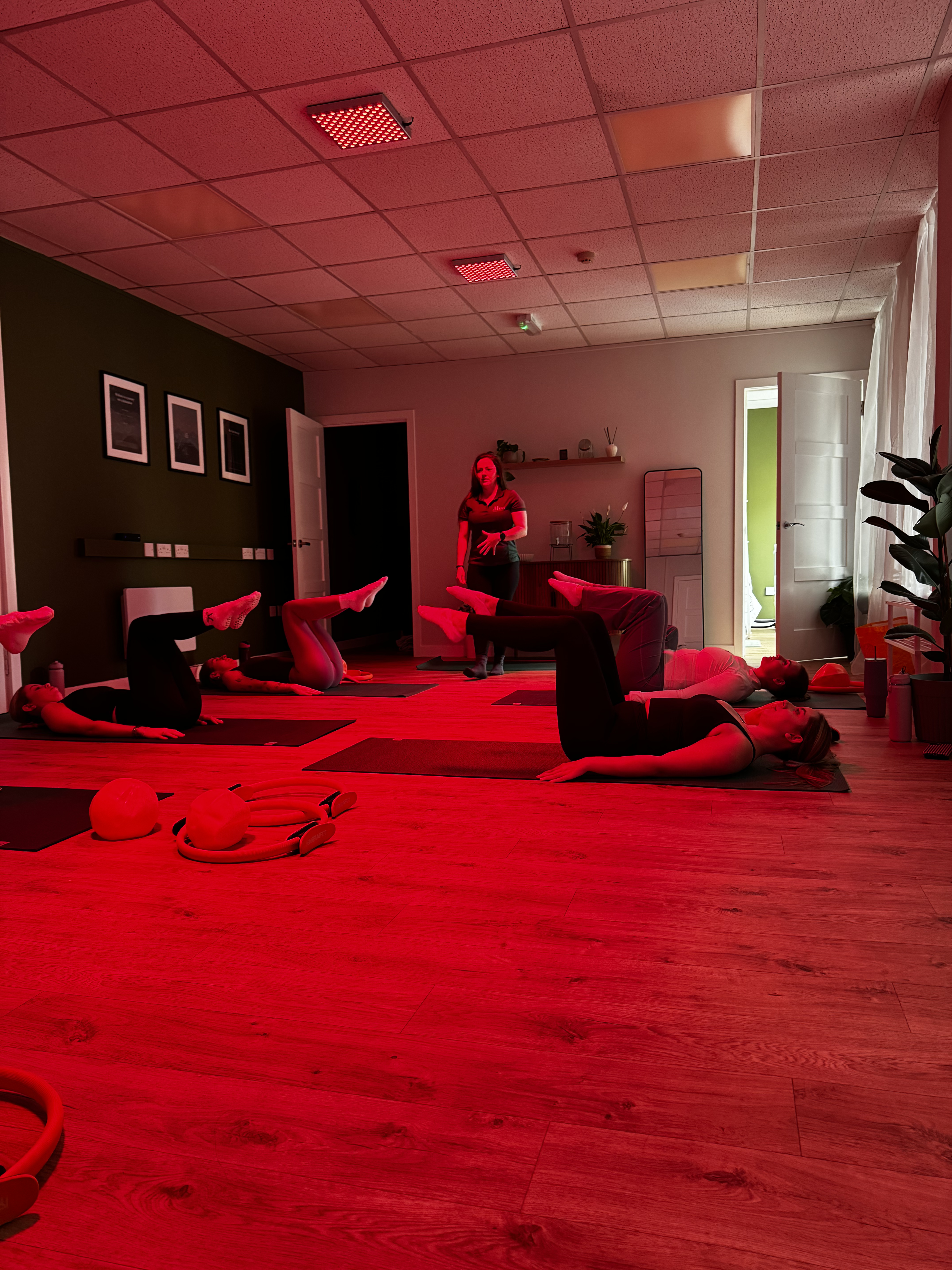Red Light Pilates & Yoga Scotland’s First Full Red Light Studio